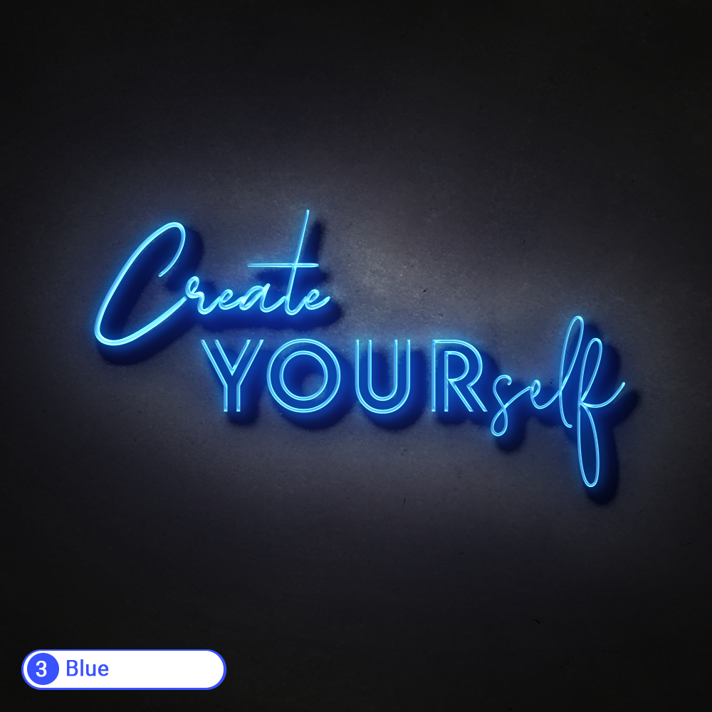 CREATE YOURSELF LED NEON SIGNS - Treesy Green