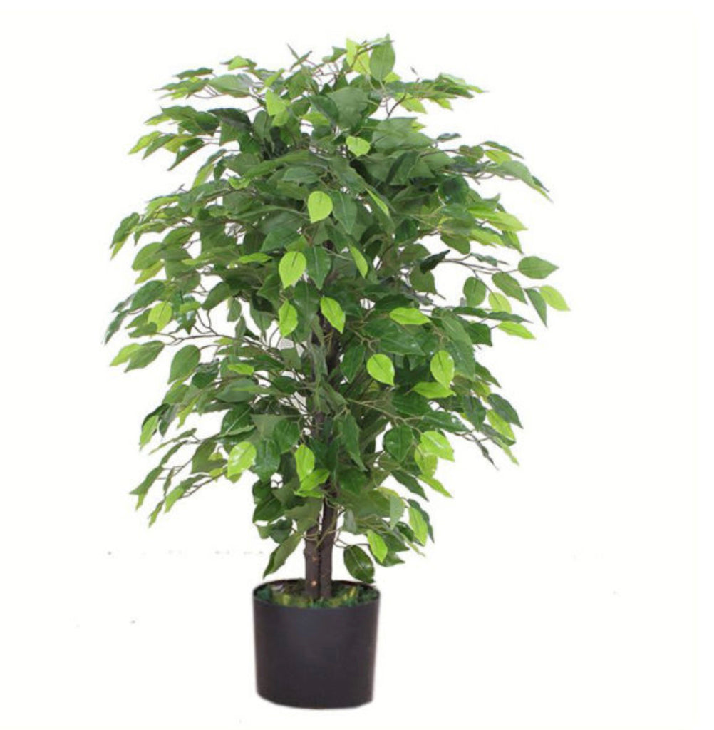 90cm Artificial Ficus Tree / Plant - Treesy Green
