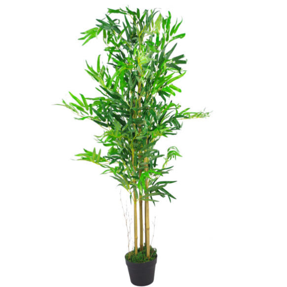 120cm (4ft) Natural Look Artificial Bamboo Plants Trees - Treesy Green