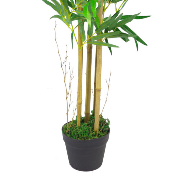 120cm (4ft) Natural Look Artificial Bamboo Plants Trees - Treesy Green