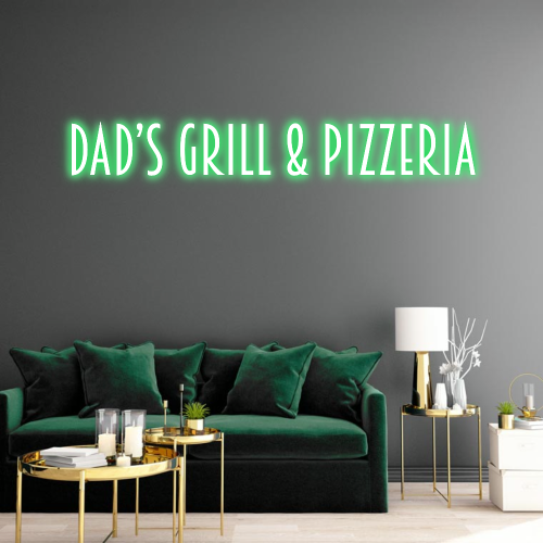 Custom Neon Sign Maker - Treesy Green
