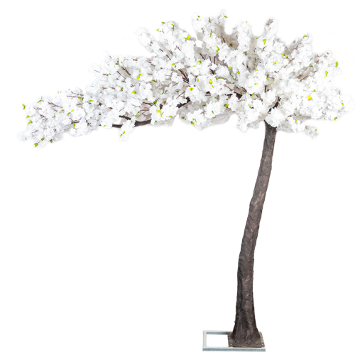 Deluxe White Cherry Blossom Tree Artificial - Treesy Green