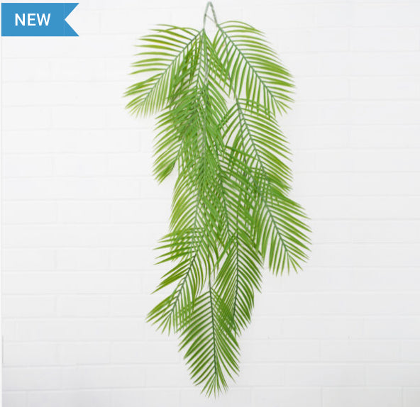 120cm Artificial Hanging Palm Plant - Treesy Green
