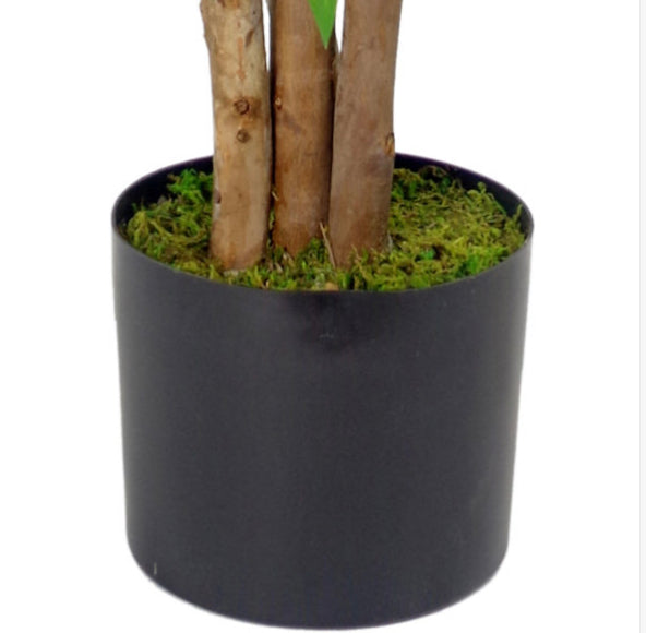 Luxury Smilax Sarsaparilla Artificial Ficus Tree 90cm - Treesy Green