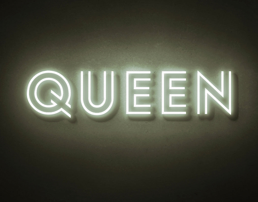 Queen LED Neon Sign 75 CM